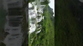 Epic Bike Trip to Cao Bằng Waterfall | Stunning Drone Shots 🚴&zwj;♂️🌊🇻🇳