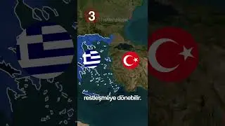 T&uuml;rkiyeye Savaş A&ccedil;ma İhtimali En Y&uuml;ksek 3 &Uuml;lke Hangisi? 🇹🇷