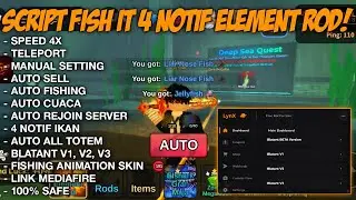 🏴&zwj;☠️ UPDATE SCRIPT FISH IT 4 NOTIF SETTINGAN ELEMENT ROD TERBARU 2026