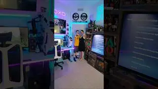 CHECK OUT OUR DUAL PS5 GAMING SETUPS (Married Couple) 🎮💍 #gamingcommunity #PS5 #gamer