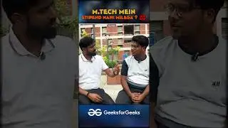 No Stipend 😱  in IIT Delhi M.Tech? | Truth About Low CGPA Students #shorts #mtech #stipend #gfg