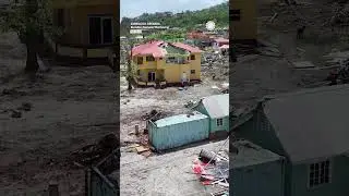 Grenada Still Devastated From Hurricane Beryl 1 Month Ago