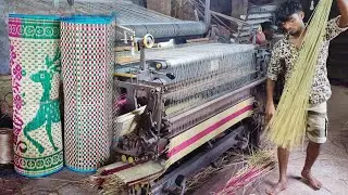 Korai Sleeping Mat Making Process | How Natural Korai Grass Mat Manufacturing in Village