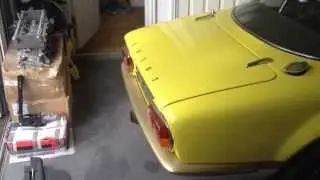 Lotus Elan Cosworth BDG Engine Exhuast Flames