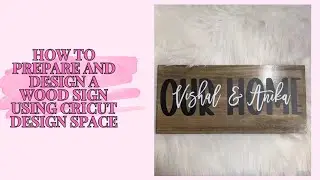 DIY Wood signs! From unfinished wood to this gorgeous sign - BEGINNER FRIENDLY!