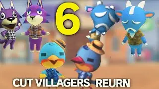SIX MORE Cut Villagers Return in Animal Crossing: New Horizons