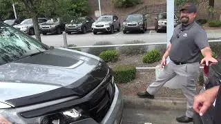 Blake does the outdated silent trade walk