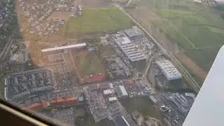 Rundflug N&uuml;rnberg Flughafen - Fr&auml;nkische Schweiz Teil 2: Gymnasium Eckental in Eschenau