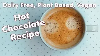 How to Make Hot Chocolate from scratch! Easy, Plant Based, Dairy Free, Vegan Hot Cocoa Recipe