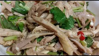 CHICKEN SALAD ‼️SO DELICIOUS CHICKEN RECIPE || MENU HARIAN @IkaChandra