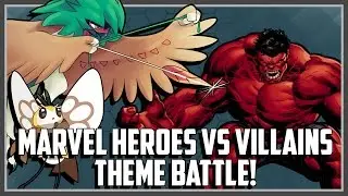 Pokemon Theme Battle - Marvel Heroes vs Villains Ft. Original151