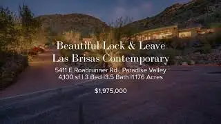 5411 E Roadrunner Rd, Paradise Valley, AZ