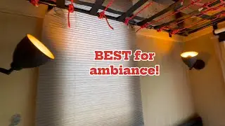 Yosoan Vintage Wall Scone Lights review in a rustic cabin - link in description