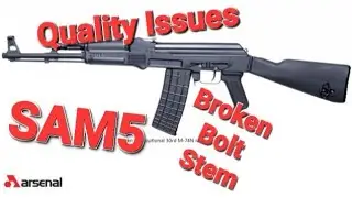 Quality Issues With Arsenal Sam5