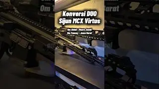Konversi Duo SIJUN MCX VIRTUS GB Metal #airsoft #airsoftcqb #aeg #toyguns #gelblaster #wgb #konversi