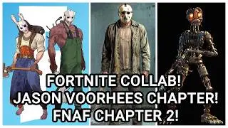 DBD x FORTNITE COLLAB? JASON VOORHEES CHAPTER? FNAF 2 CHAPTER? RUMOR MILL!