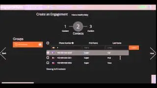 engageSPARK - Voice blast in one minute