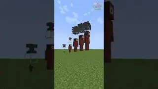 Red Cyclops vs Anvils In Minecraft