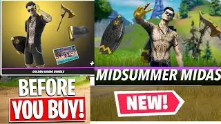 Xbox Series S & Elite Controller | Midsummer Midas & Gilded Shadow Pickaxe Gameplay! (4K 60 FPS)