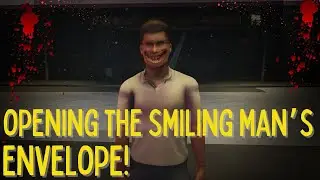 Opening the Smiling Man's Envelope in Scary Shawarma Kiosk!