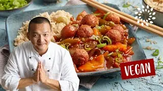 Die BESTE süss saure Sauce mit knusprigen Tofu-Bällchen