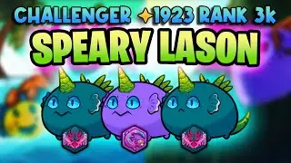TRIPLE SCALY SPEAR POISON BUILD | ORIGIN LEADERBOARDS | AXIE INFINITY