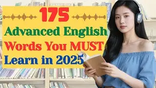 175 Advanced English Words You MUST Learn in 2025 (Boost Fluency Fast! )