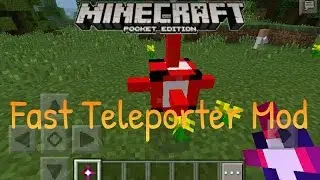 Fast Teleporter Mod : Mcpe 0.14.3 Mod Showcase