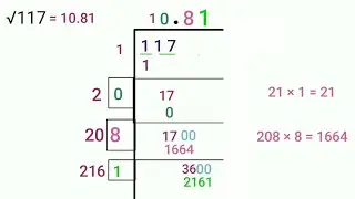 Square Root | In Tamil