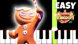 Cookie Run Kingdom Theme - EASY Piano Tutorial