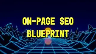 Free - On-page SEO blueprint