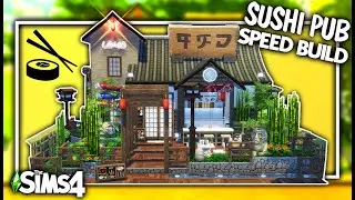 🍣 SUSHI PUB 🍣 | SPEED BUILD | THE SIMS 4 ITA