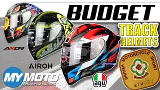 Бюджетные спортивные шлемы с полным лицом // AGV K1s против Airoh Connor против Axor Apex // Обзо...