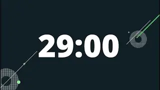 29 Minute Timer | Set 29 Minute Countdown Timer #29minutetimer #timerclock