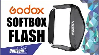 Softbox Godox 60x60 cm universal para flash | Loja Optisom