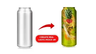 Create a Realistic Mockup for Cans in Photoshop 