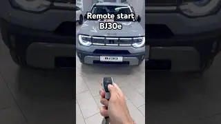 Remote start BJ30e #shorts #baic #bj30e #qzece