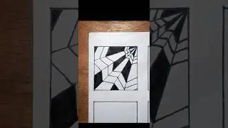 Как рисовать 3D-рисунок // Простая 3D-иллюзия || #короткометражки #искусство #иллюзия #рисунок #3...