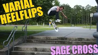 How to Varial Heelflip with SAGE CROSS