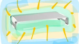 VIVO aluminum computer monitor stand / riser