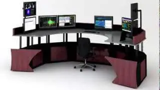 Ascend Sit/Stand Control Room Consoles | Winsted Corporation