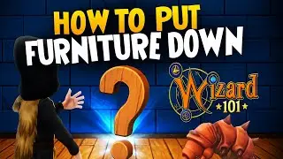 *NEW*🚨 HOW TO PLACE FURNITURE ON CONSOLE WIZARD101 ‼️😱 