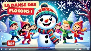 La Danse des Flocons ❄️ | Chanson d’Hiver pour Enfants | Découvertes et Chansons