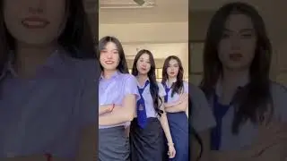 Lao female students dancing 🇱🇦 3