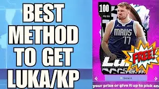 HOW PEOPLE ARE GETTING *FREE* 100 OVERALL LUKA DONCIC AND PORZINGIS QUICK IN NBA2K24 MyTeam