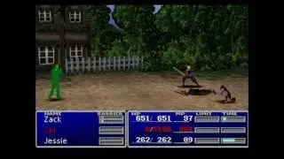 FFVII Hard Mod - Level 7 Tifa & Level 8 Cloud vs. Rude & Attack Squads (No Items)