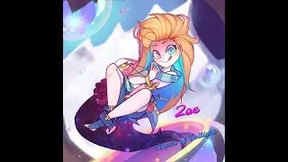 League of Legends - Zoe login screen