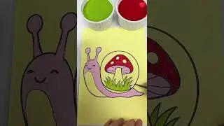 Snail 🐌 #sandpainting #sandpaintingtutorial