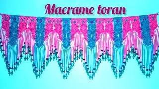 How to make macrame toran (Design-4)