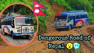 Dangerous Road of Nepal || Kathmandu to Sindupalchok bus trip 😺